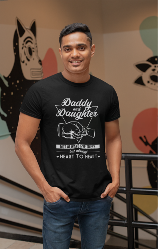 Daddy & Daughter "Heart to Heart" Bond T-Shirt – Matching Love Tee