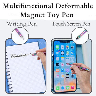 Rainbow magnet pen