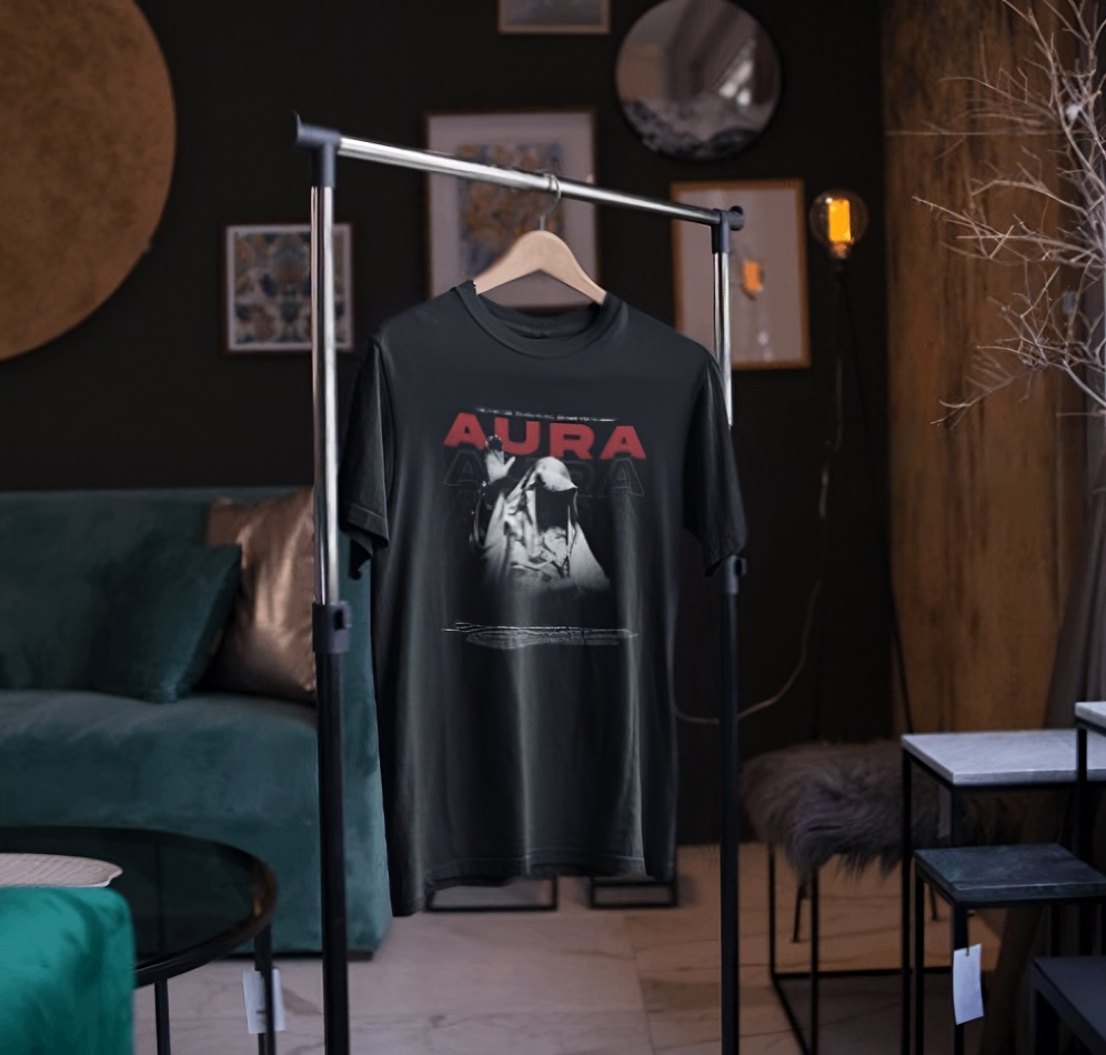 Aura Graphic T-Shirt – Dark Streetwear Aesthetic Tee